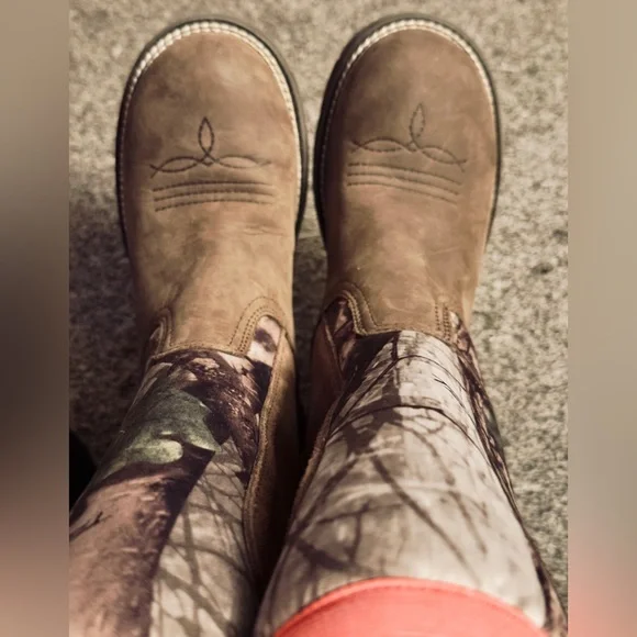 Ariat Fatbaby Weatherproof Western Boot Womens 9B - Picture 3 of 10